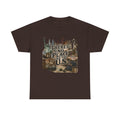 American landmarks graphic tee - patriotic USA design Spicy Blondie