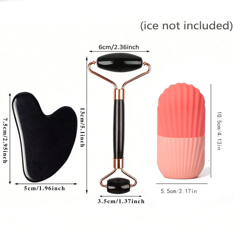 Ice Roller Glow Set — De-Puff & Brighten in 60 Seconds