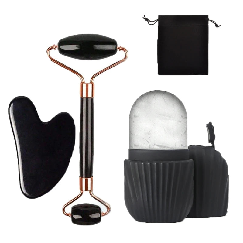 Ice Roller Glow Set — De-Puff & Brighten in 60 Seconds