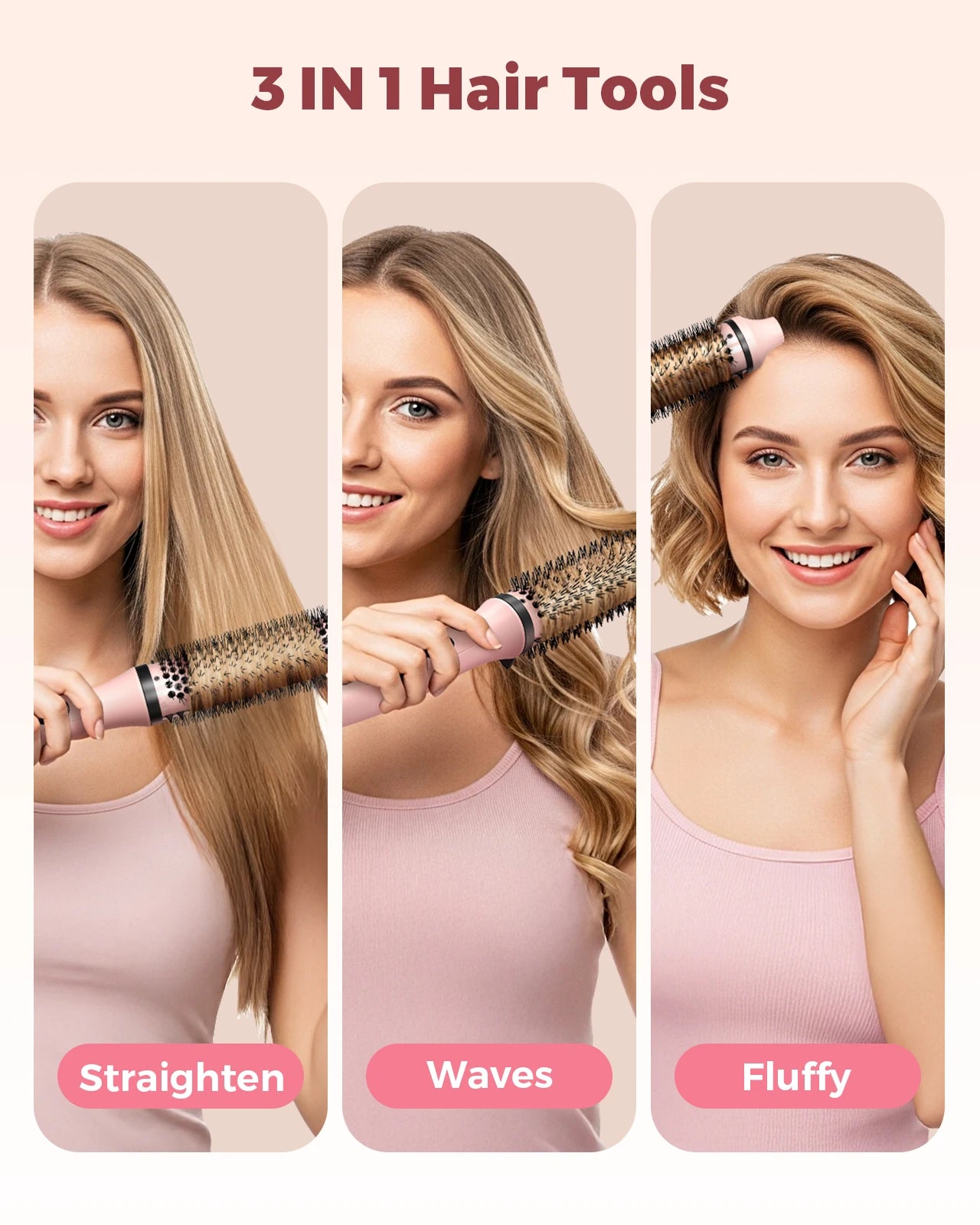 Volumizing Thermal Curl Brush — Hot Girl Hair Without the Effort