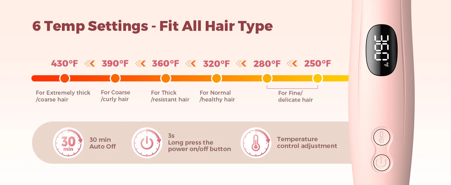 Volumizing Thermal Curl Brush — Hot Girl Hair Without the Effort